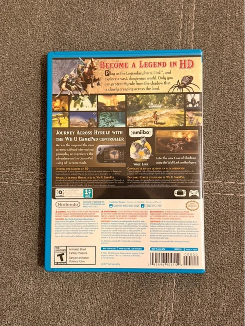 Zelda Twilight Princess HD for Nintendo Wii U